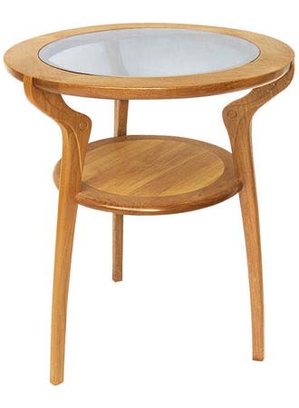 Hoai Viet Round Table With Glass Top
